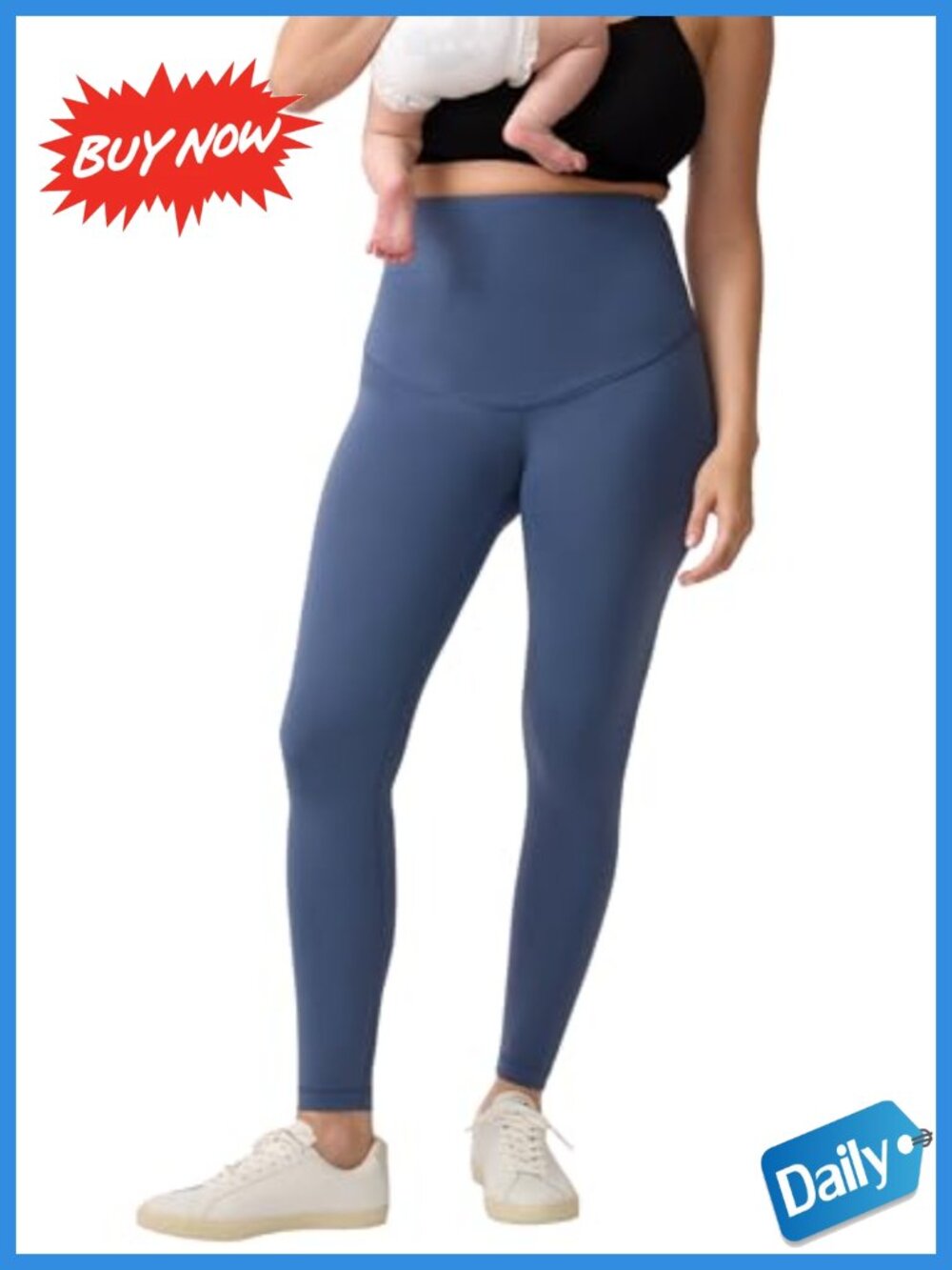 Postpartum Compression Leggings High Rise Tummy Control Shapewear